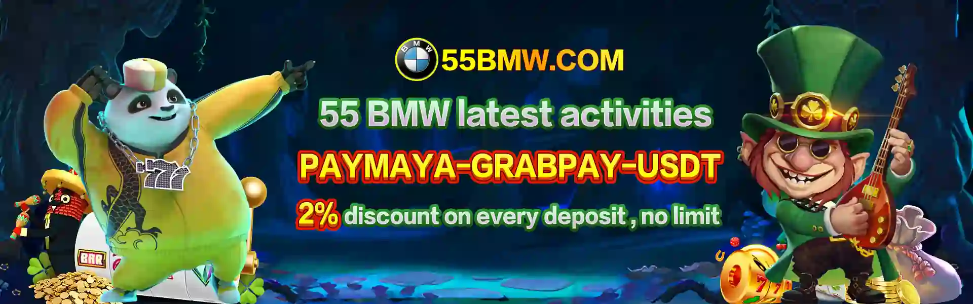 55BMW PAYMAYA GRAB PAY