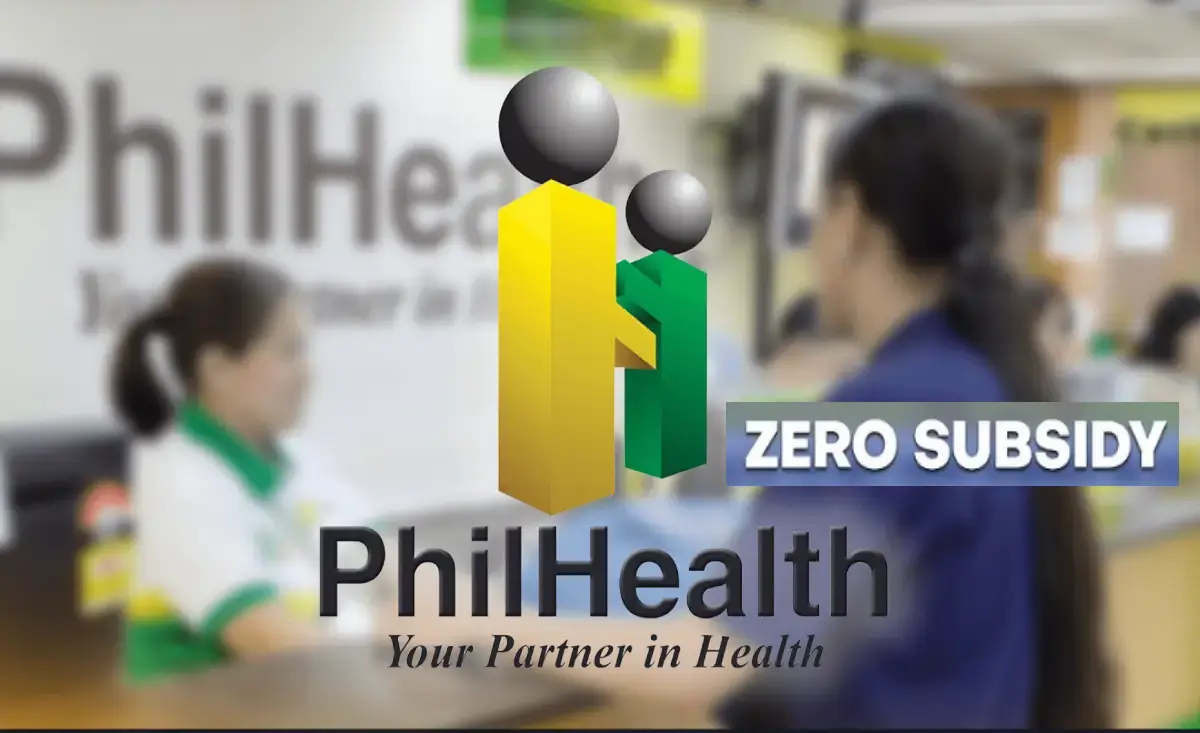 PhilHealth Zero Subsidy